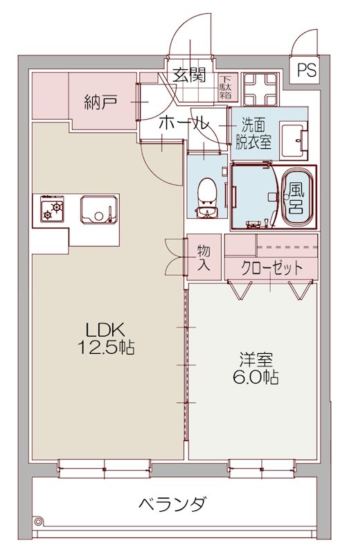(仮称)杉山様共同住宅の間取り