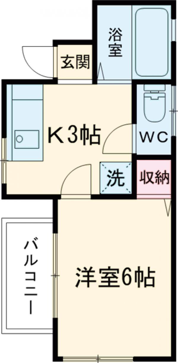 コーポよしむらの間取り