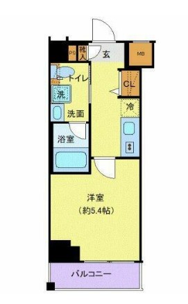 クレヴィスタ高円寺の間取り