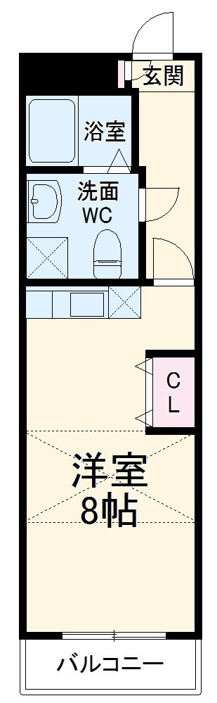 フジハイツの間取り