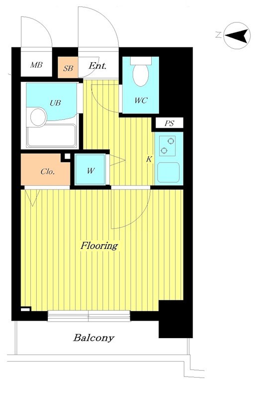 パークウェル目白の間取り