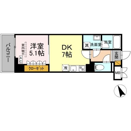 Grand Villageの間取り