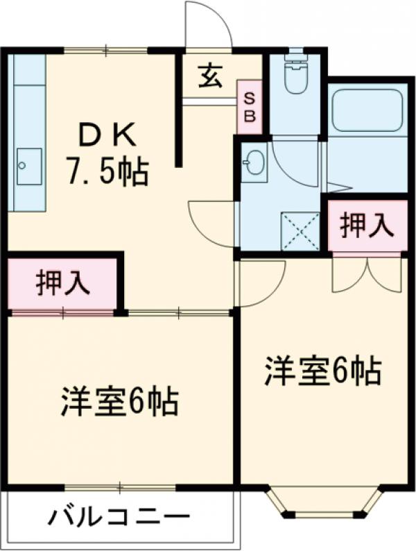 クリーンレジデンスの間取り