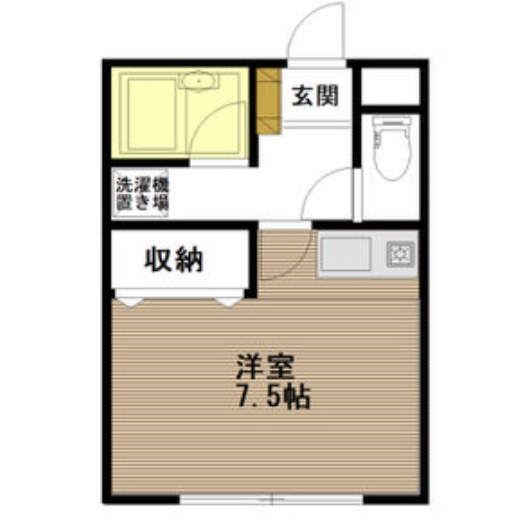 Kシティハイツの間取り