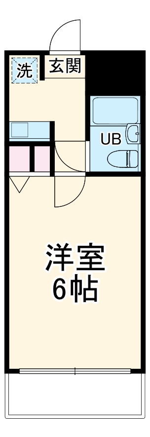 アルカディア二子多摩川の間取り