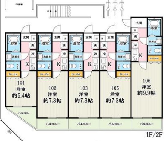 リーラ東川口の間取り
