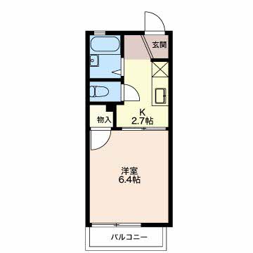 プランドール神戸Cの間取り