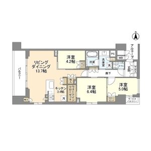 ブランズ京都河原町通の間取り