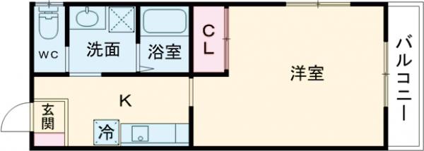 ベルサードの間取り