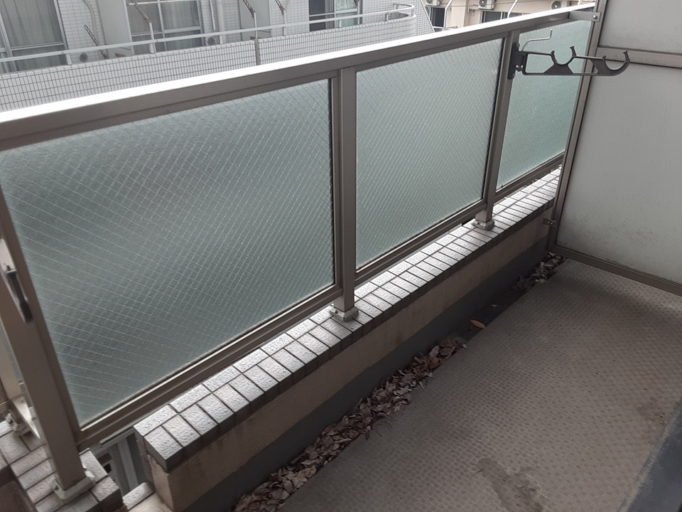12/28 バルコニー