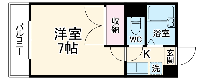 レオパレス長橋の間取り