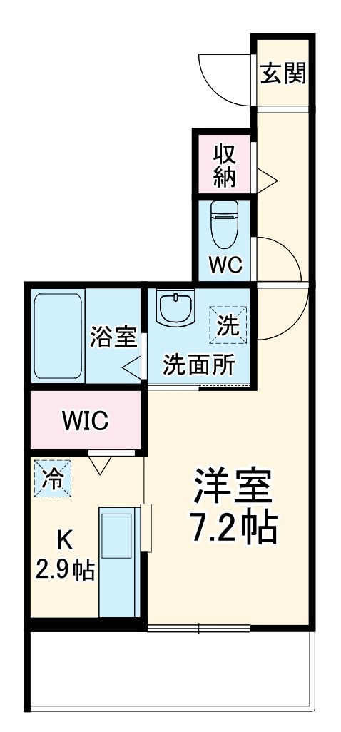 アドヴァンスの間取り