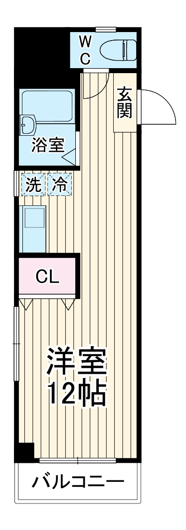 アトラクティヴオマタⅢの間取り