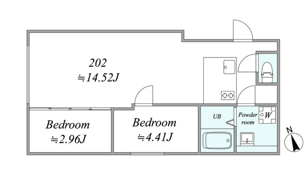 trias 154の間取り