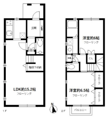 パークハウス芝WESTの間取り