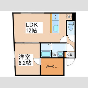 VISTA要町の間取り