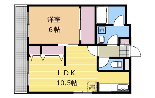 コーラルプラザの間取り