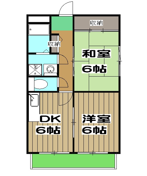 アペルタスの間取り