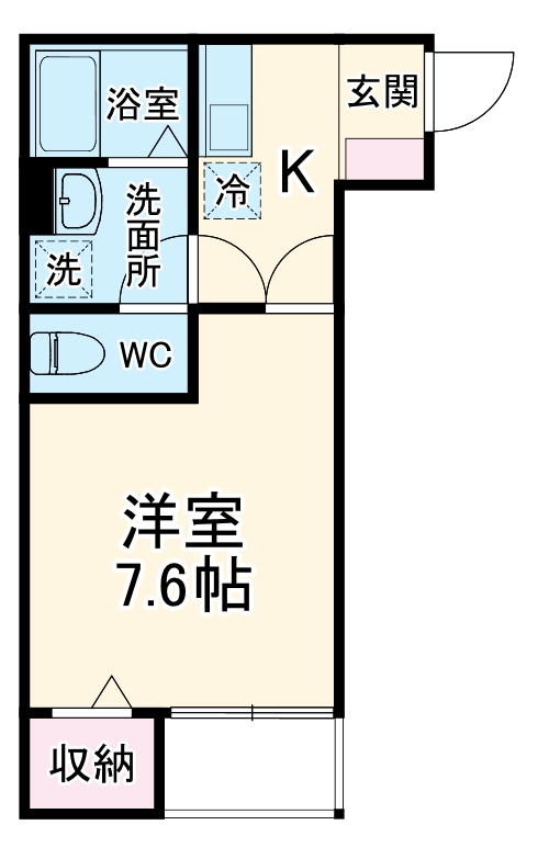 (仮称)長後V新築アパートの間取り