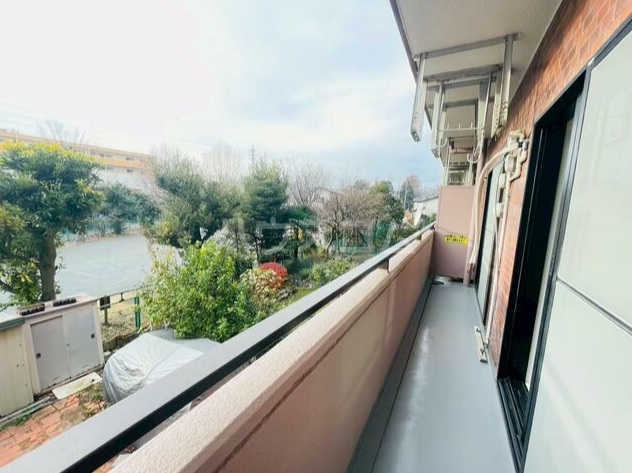 12/24 バルコニー