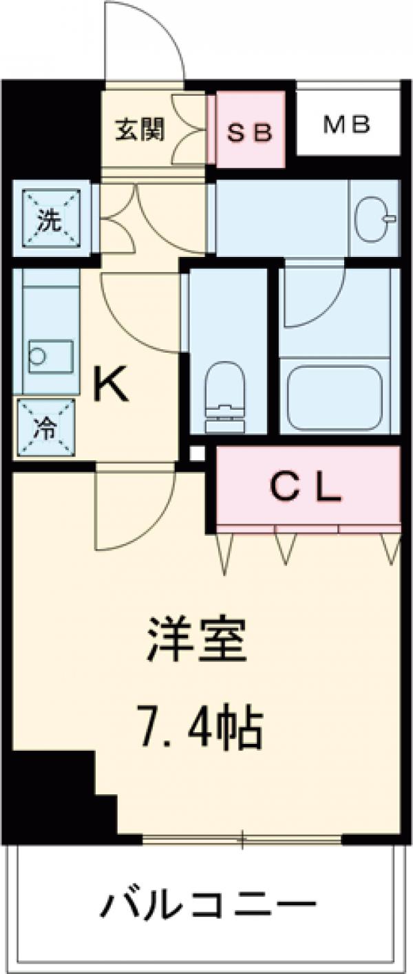 リテラス大島の間取り