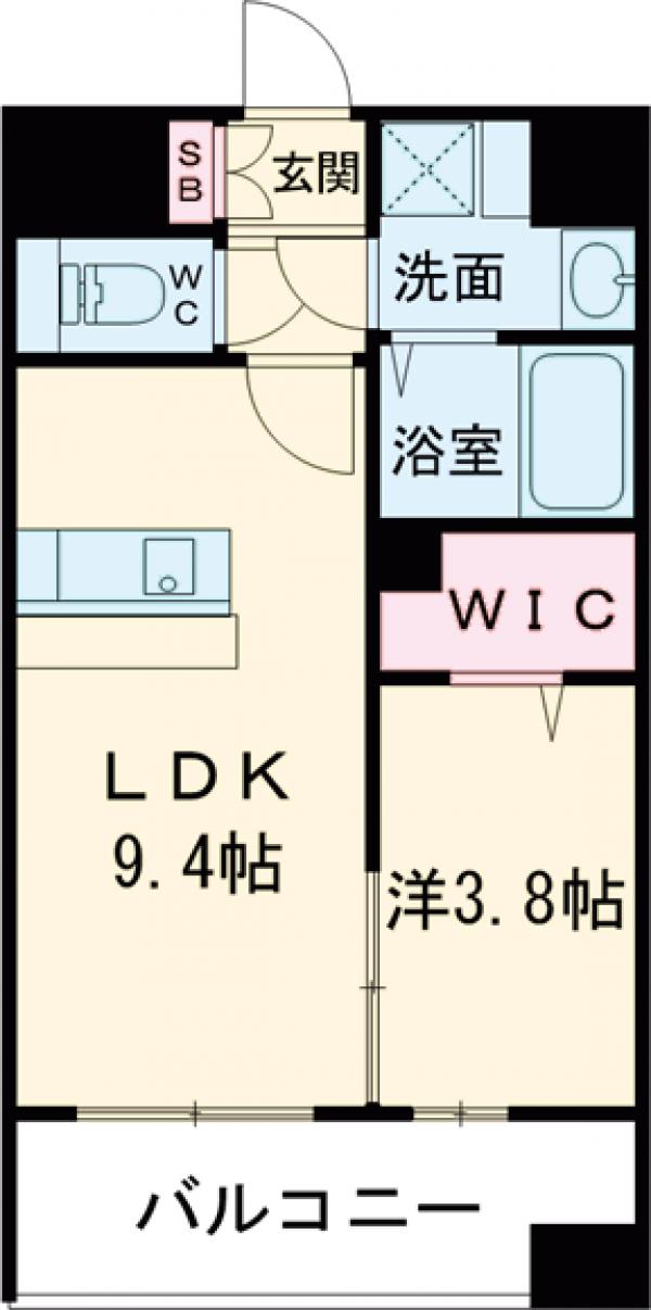 KL天神南の間取り