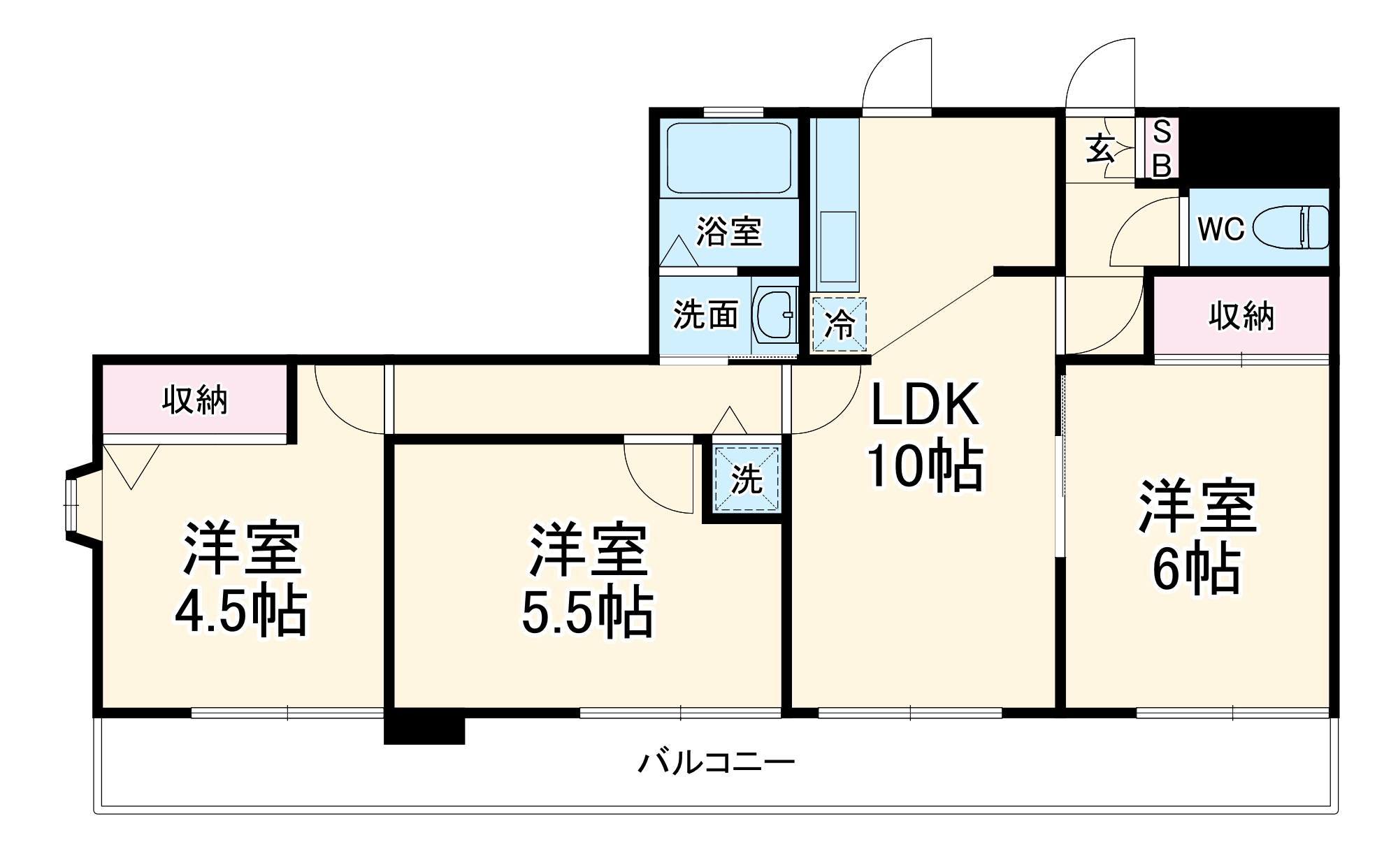 ベルトピア馬橋の間取り