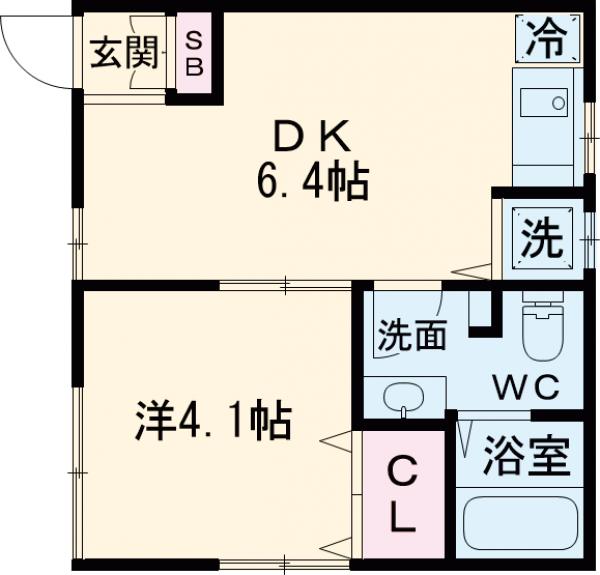 アビテ学芸大学の間取り