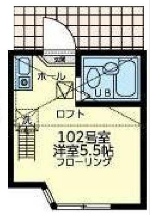 ユナイト南太田ケリースレーターの間取り