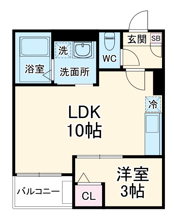 Jack korakuⅡの間取り