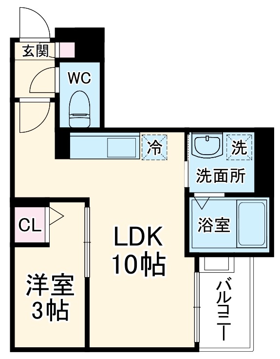 Jack korakuⅡの間取り