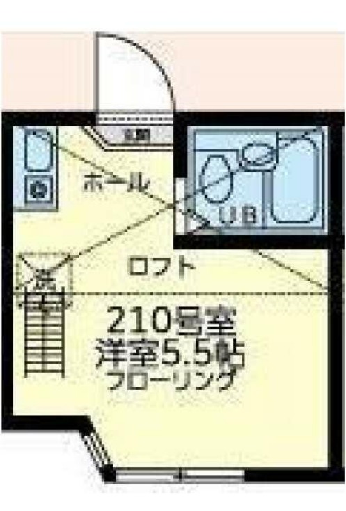 ユナイト南太田ケリースレーターの間取り