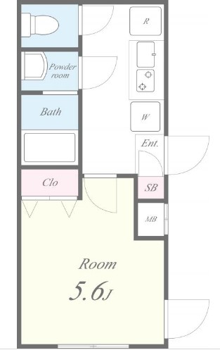 FLレジデンス菁英公館の間取り