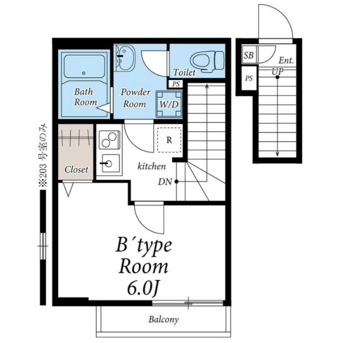 リブリ・サン石神井の間取り