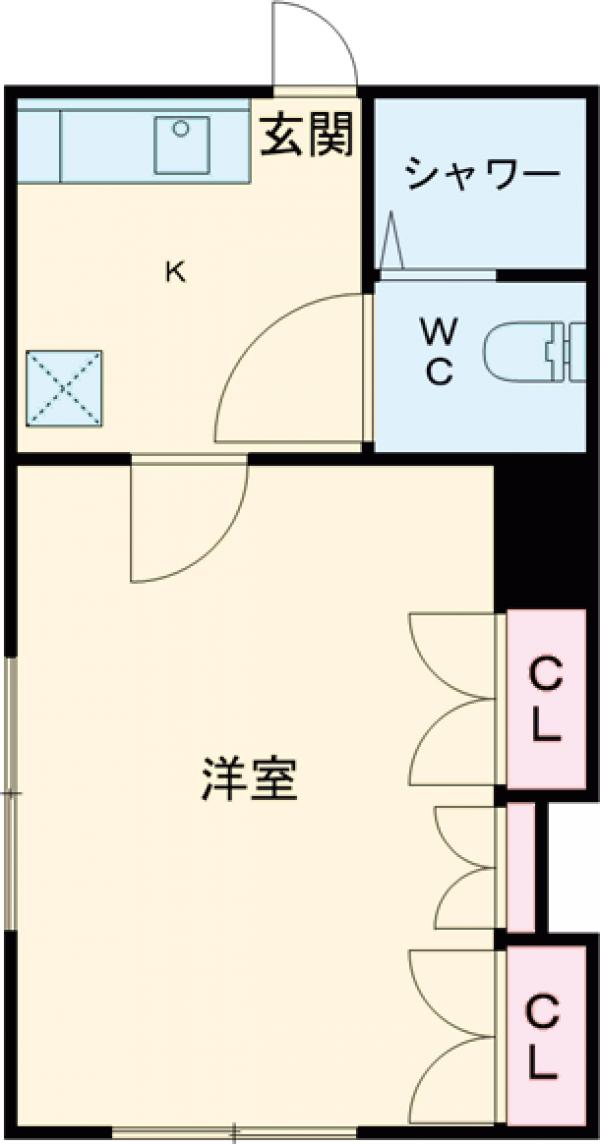 ハイツロングアイランド2の間取り