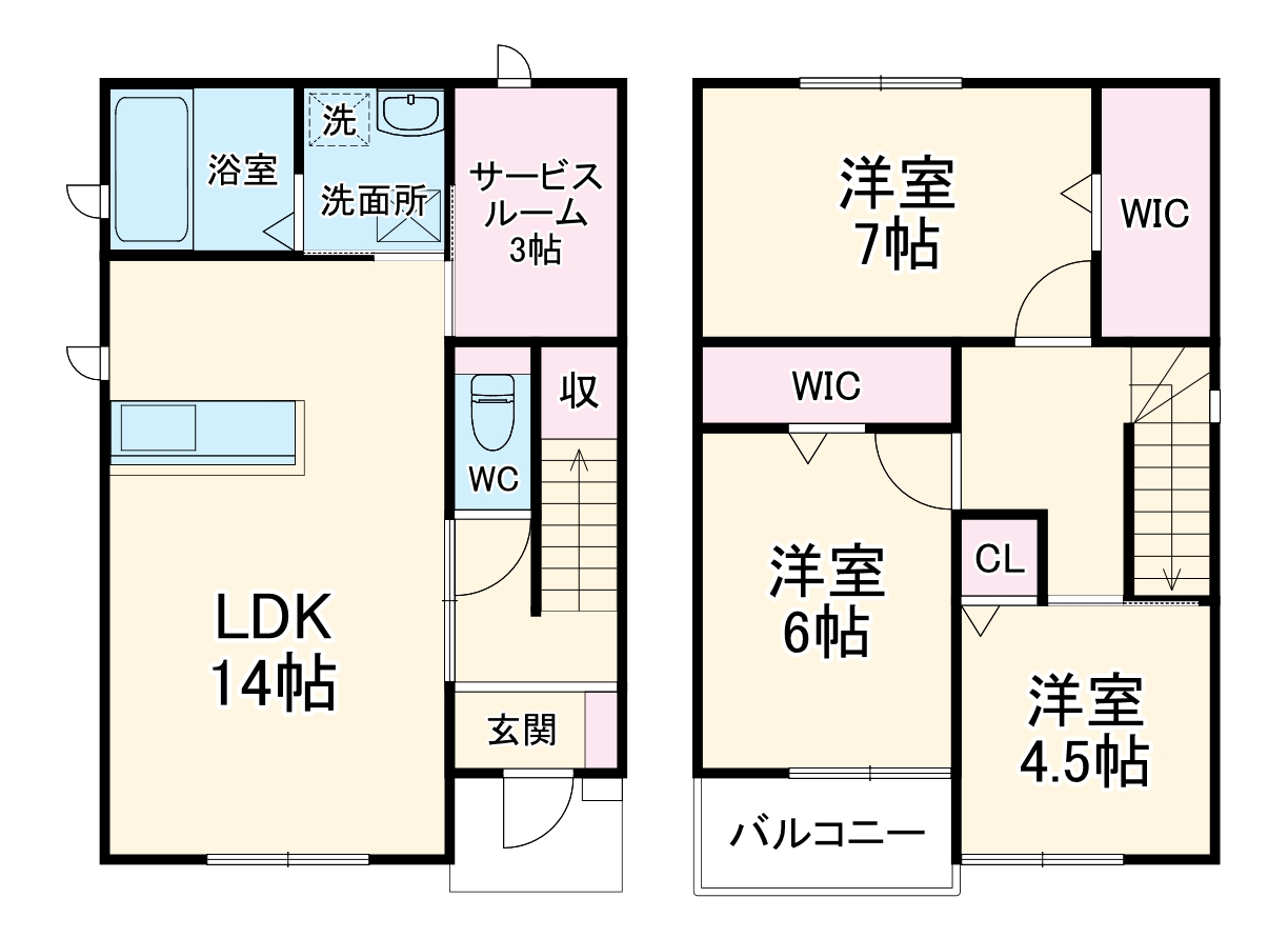 東山中28KODATEXの間取り