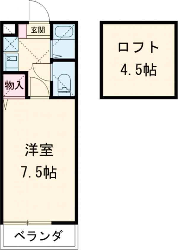 ミルフィーユの間取り