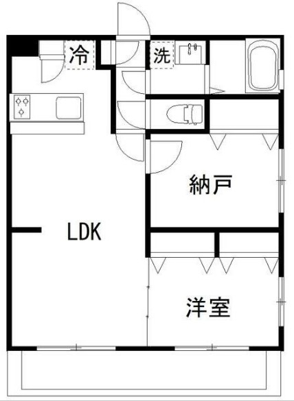 カルディア中央の間取り
