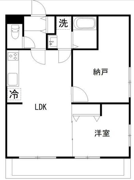 カルディア中央の間取り