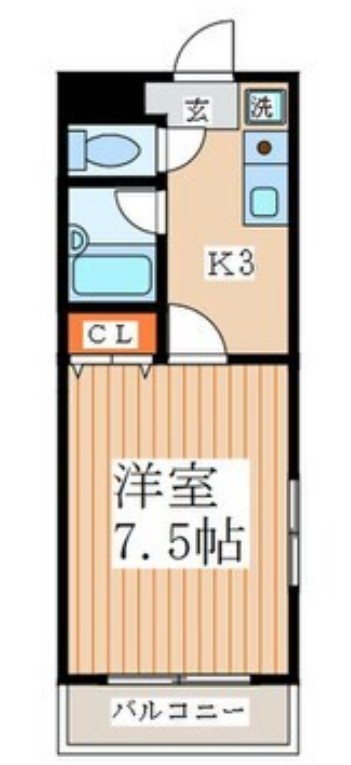 TownCoat柳沢の間取り