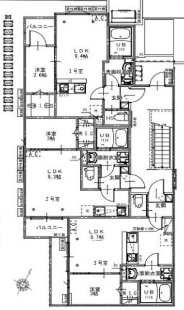 KEIAI RESIDENCE 大和田Ⅴの間取り