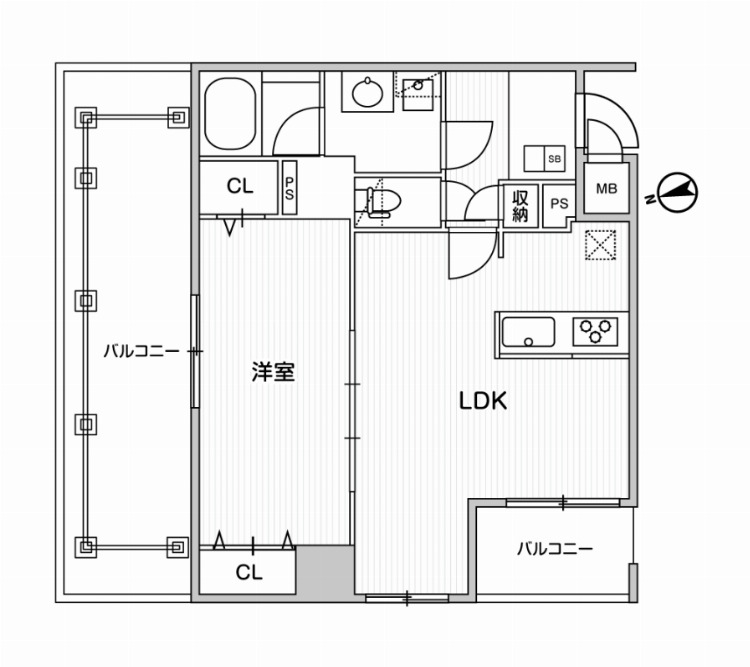 Weave Base OMORIの間取り