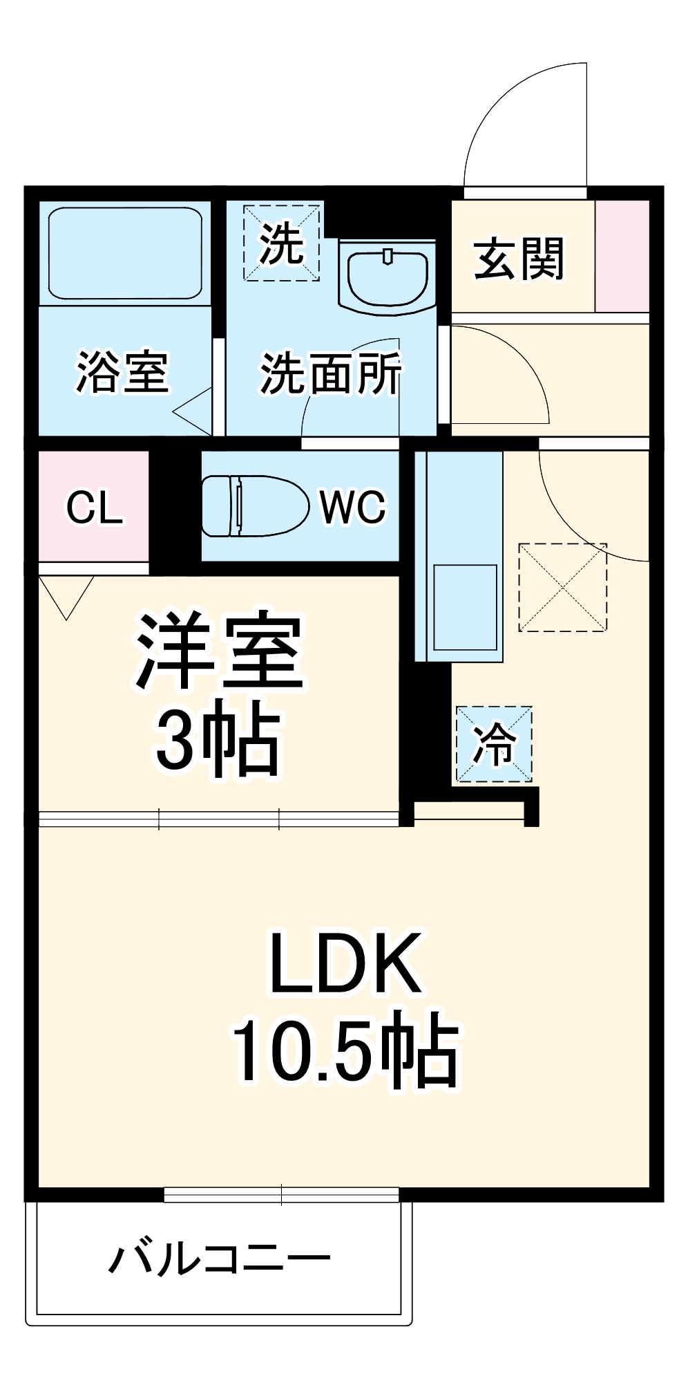 laid-backの間取り