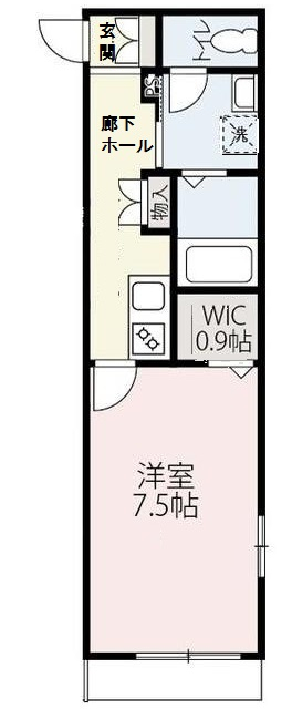 DELICIOUS LIFE APARTMENTSの間取り