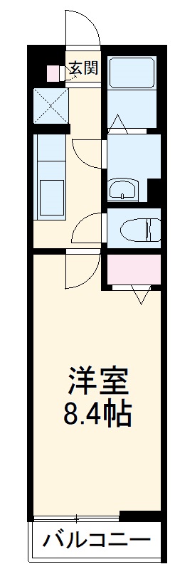 リブリ・コウゲン大和の間取り