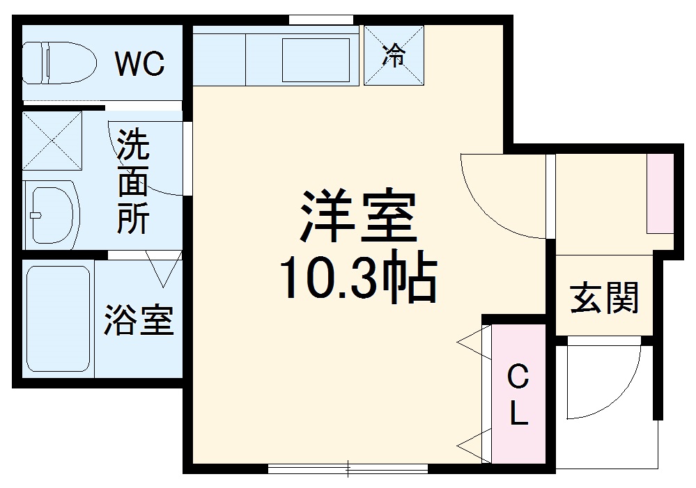 ル・トレーフルの間取り