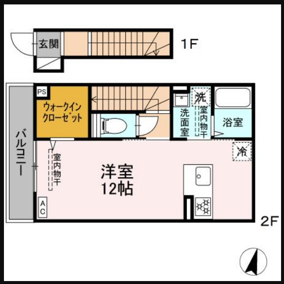 アマービレ市ノ坪の間取り