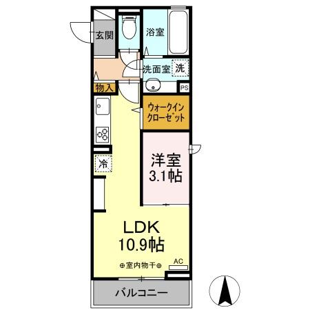 シャトーリブレの間取り