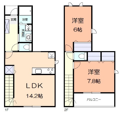 ル・グーテ平の間取り
