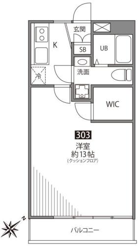 弐拾参番館の間取り